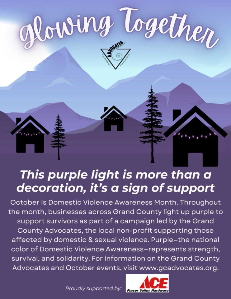 Glowing Together: Domestic Violence Awareness Month 2025