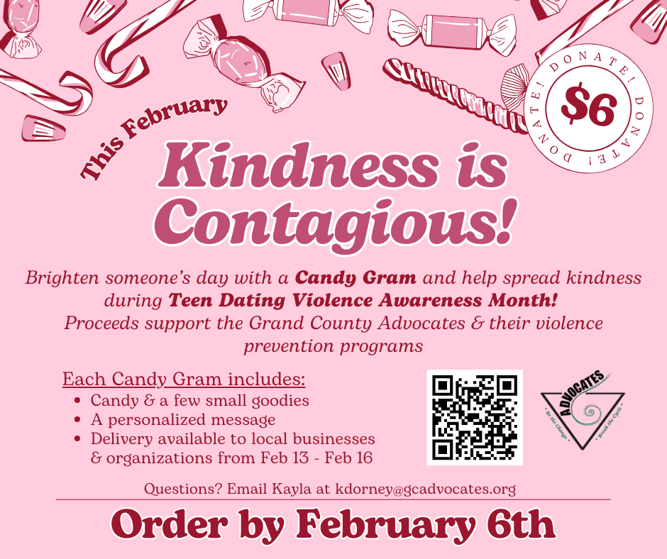 Support our Kindness is Contagious candy gram fundraiser